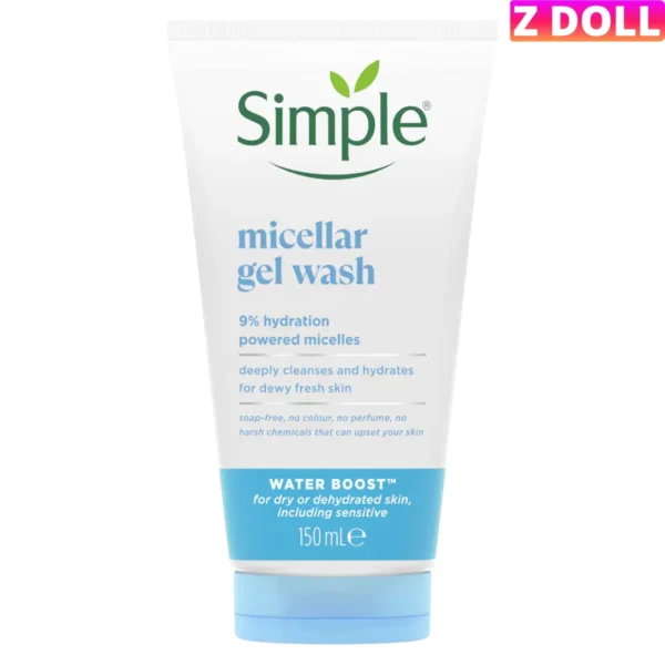 SIMPLE Micellar Gel Wash - UK, Made in Poland